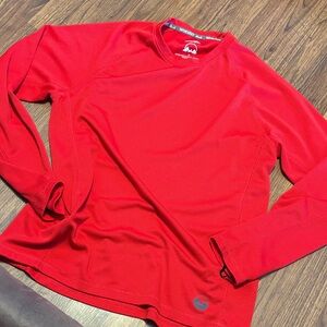 Red Men's wrangler long sleeve